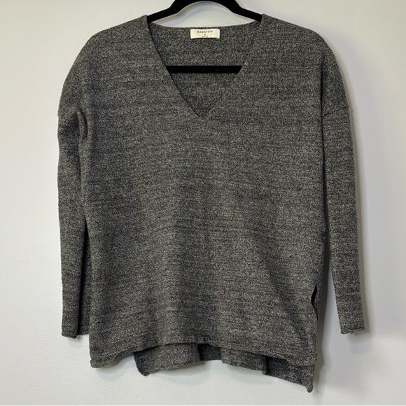 Babaton Aritzia Erin Gray V-Neck Sweater - Picture 3 of 7